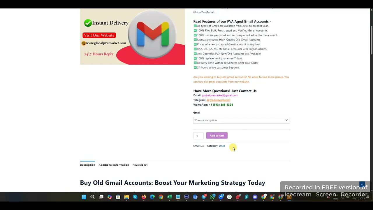 Buy Old Gmail Accounts In This Time &ndash; Full Guide