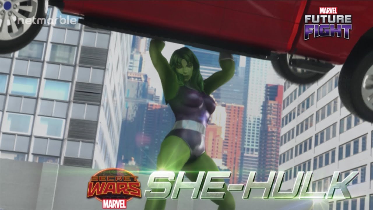 She-Hulk Joins the World of Marvel Future Fight!