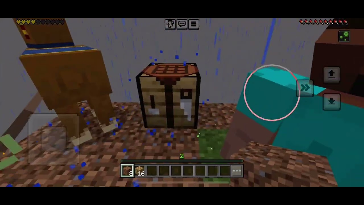 لعببت أنا واخوي لحتى طفشنا باللعبة ووقعنا #minecraft #اكسبلور لايك اشتراك اخواتي 