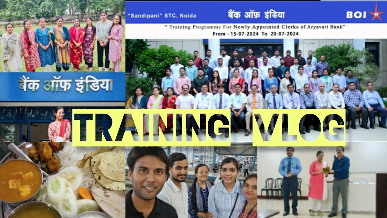 BOI STC ❤ Training Vlog | Aryavart Bank 🏦 