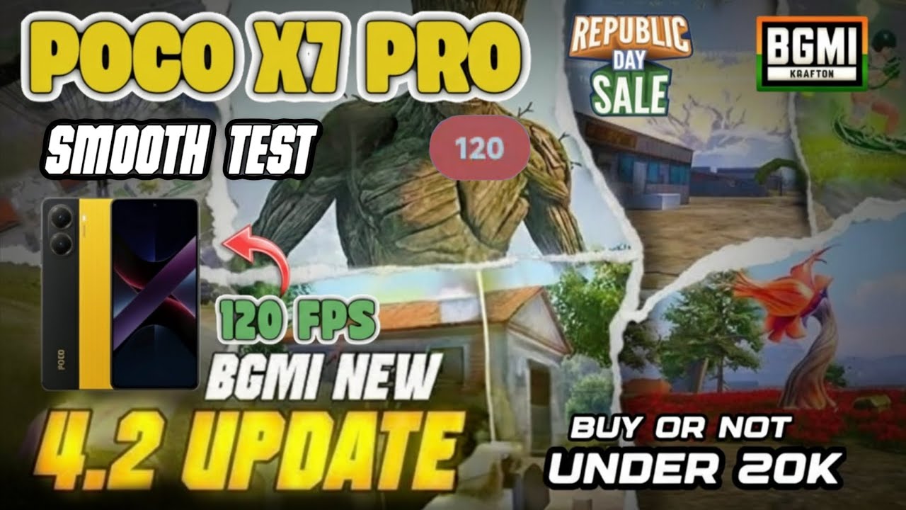 Poco x7 pro bgmi 120 fps gaming test with fps meter | poco x7 pro 120 fps gaming test🔥😱 shocked me 😱