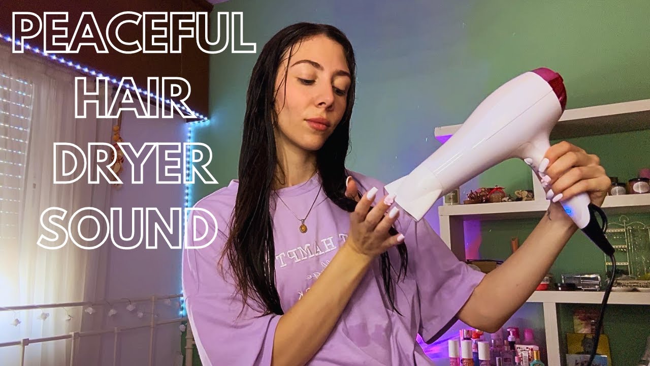 Peaceful White Noise - Hair Dryer Sound ASMR for 2 Hours [no ads]