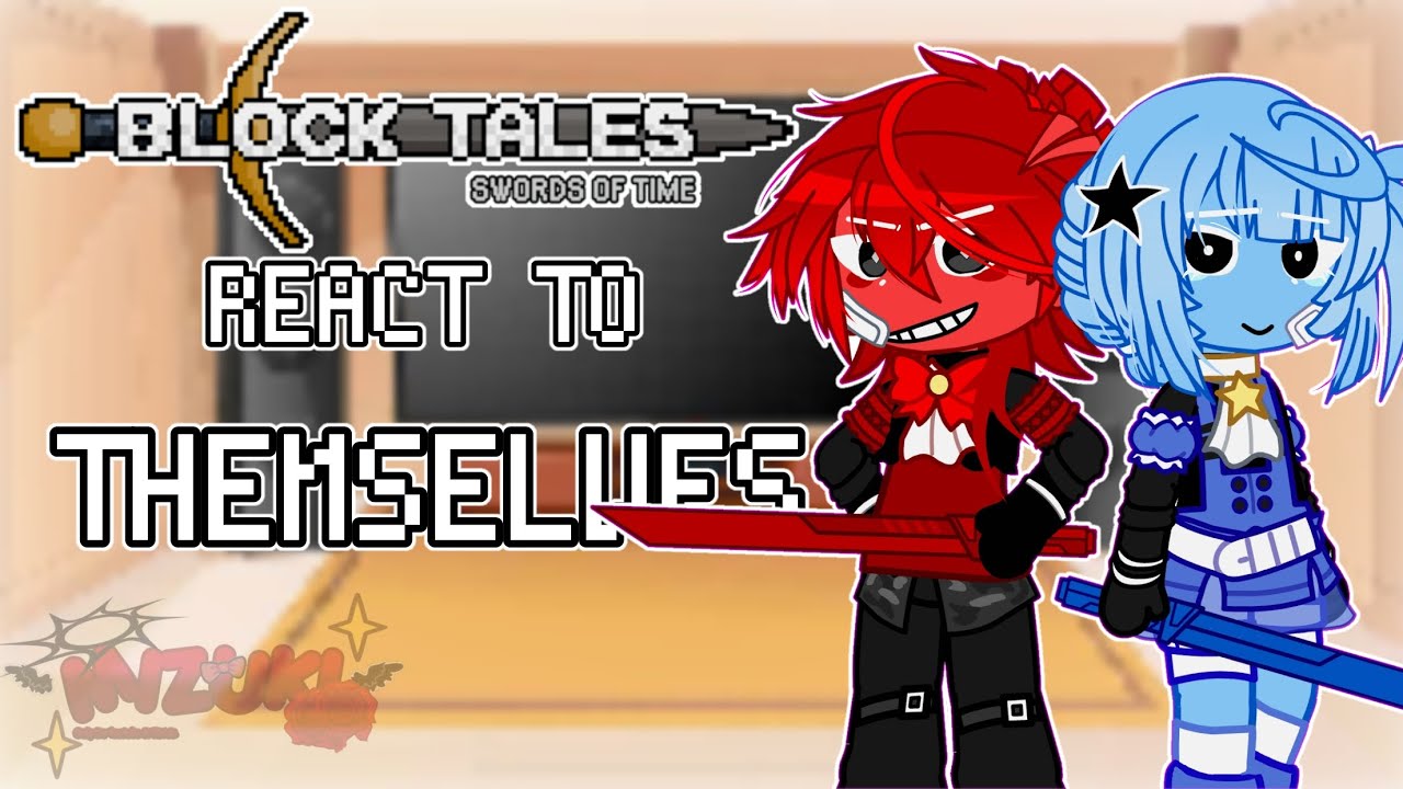 BlockTales react to themselves || Player1x AU || SHORT!!! || Part 1/1 || 2X SPEED