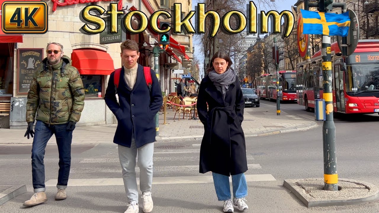 Sweden: Stockholm City Walk 4K &ndash; From Kungsholmen to Vasastan