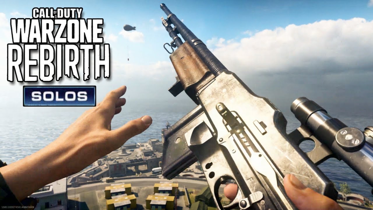 High RPM BAR & Welgun on Call of Duty Warzone NEW Rebirth Island Solos Win PS5 Gameplay