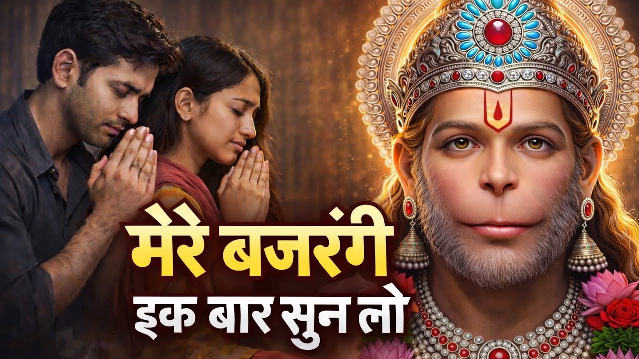 मेरे बजरंगी तू ही सहारा | Mere Bajrangi Tuhi Sahara | Latest Hanuman Bhajan | Bajrangbali Bhajan 