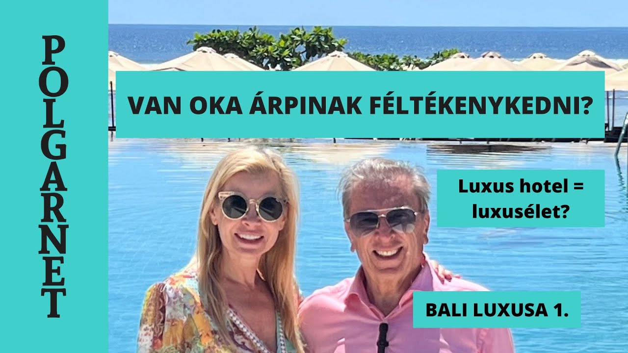 A VILÁG LEGSZEBB REPTERÉN ÁT, BALI LUXUSÁBA! Így lazítunk mi!  és Ritz -hoteltúra Bali 1.| Polgarnet