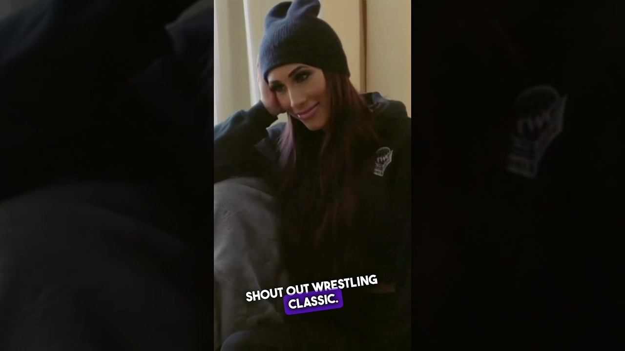Carmella reps the brand on Total Divas #wwe #carmella  #wrestling