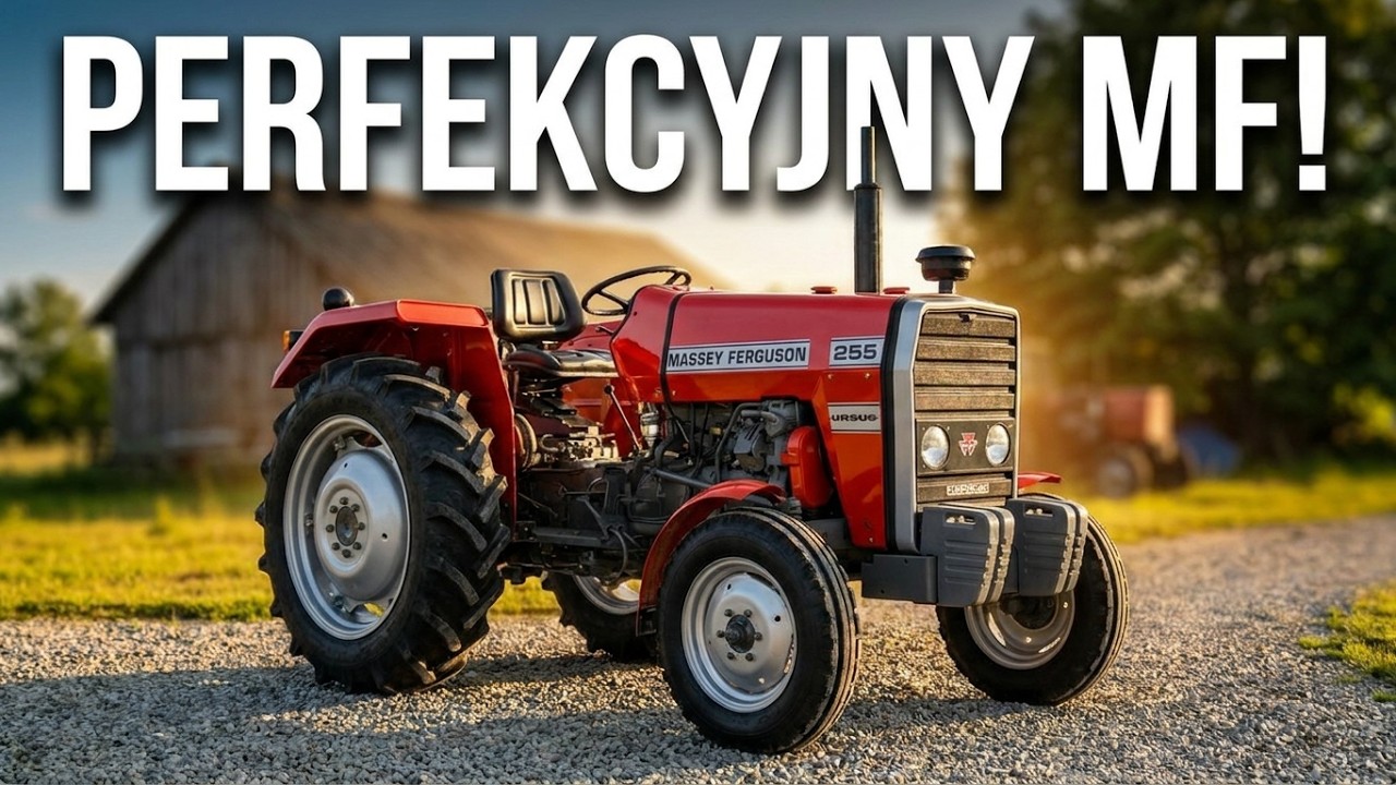 Massey Ferguson rocznik 1988 po remoncie #rolnictwo