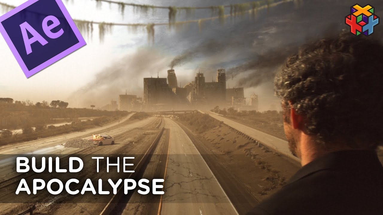 Создайте потрясающее постапокалиптическое будущее в After Effects