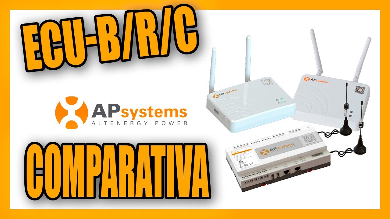 Comparativa APSystems ECU-B vs ECU-c vs ECU-C.