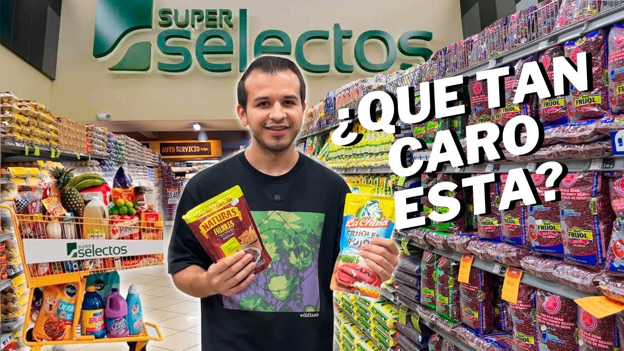 Así es un SUPER MERCADO en El SALVADOR 🇸🇻| ESTOS Son los PRECIOS!