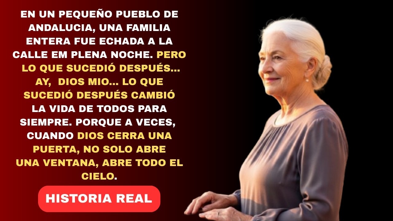 ANCIANA CUENTA LO QUE NUNCA OLVIDARÁ, FAMILIA QUEDÓ SOLA EN LA CALLE, PERO DIOS TENIA UN SECRETO