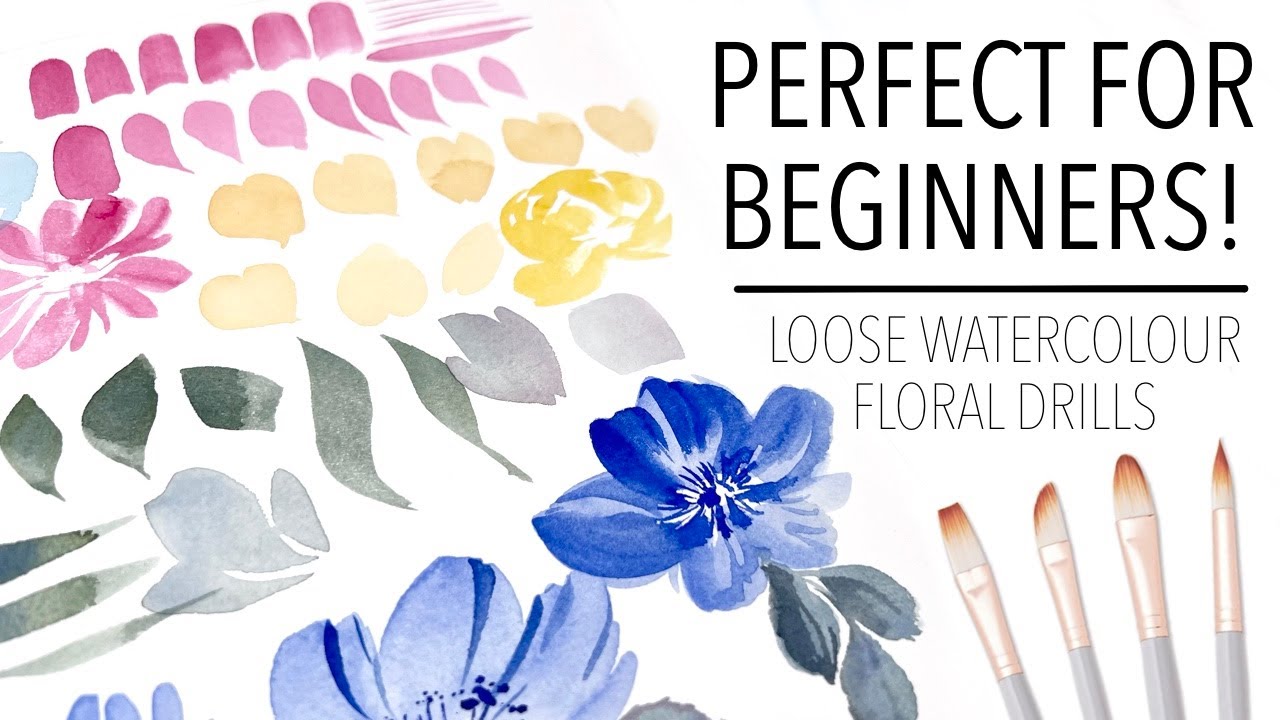 Master Loose Florals With These Beginner Strokes!