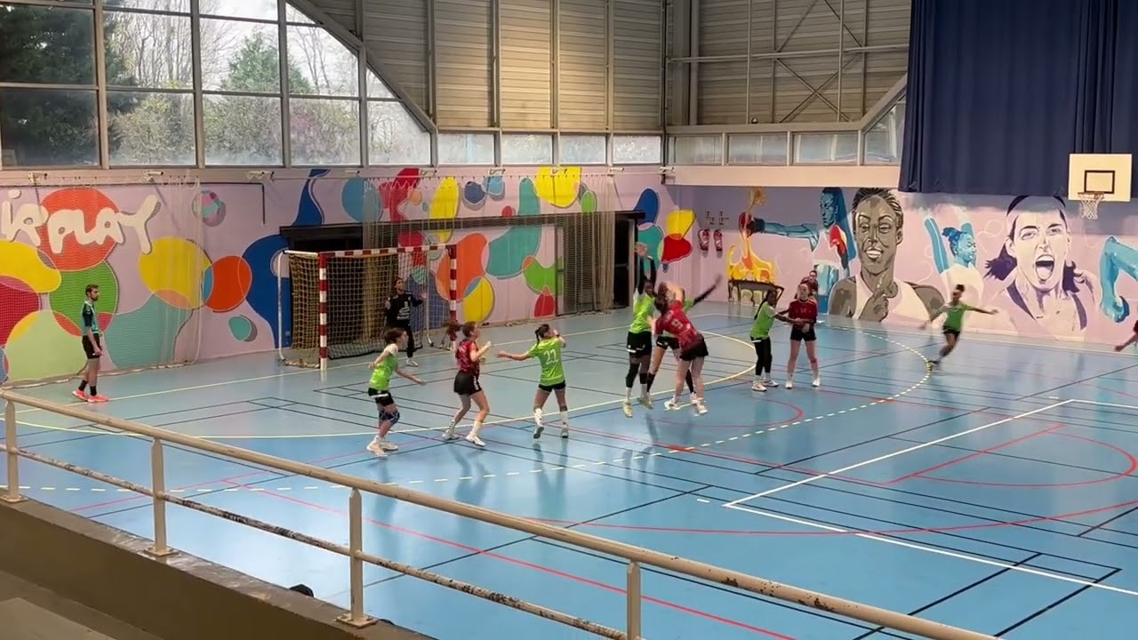 Championnat de France U17 Handball Féminin : Aulnay-sous-Bois - Lomme Lille 28 à 24
