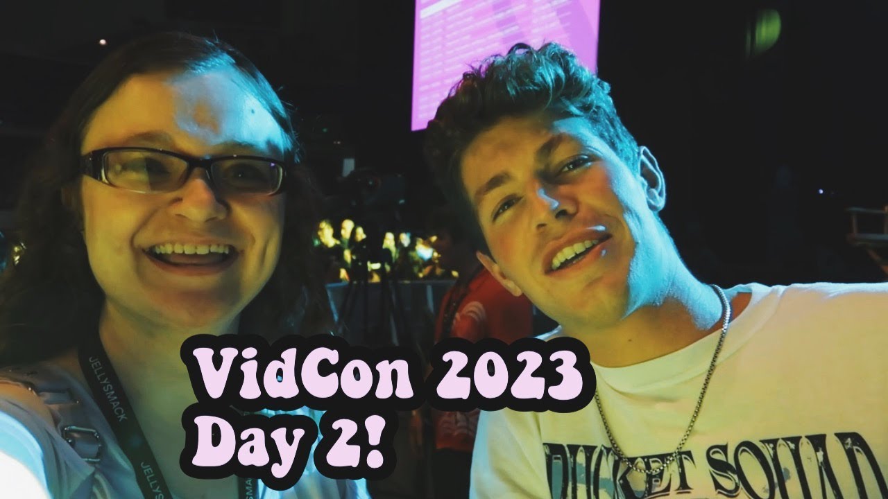 VLOG: VIDCON 2023 DAY 2! BRENT RIVERA CREATOR PANEL, REUNITING WITH BEN, AMP HOUR, AND MORE?!