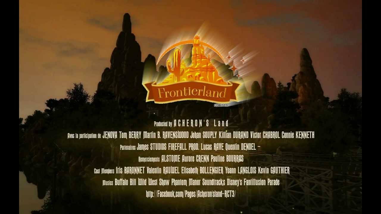 FRONTIERLAND DISNEYLAND PARIS [RCT3]