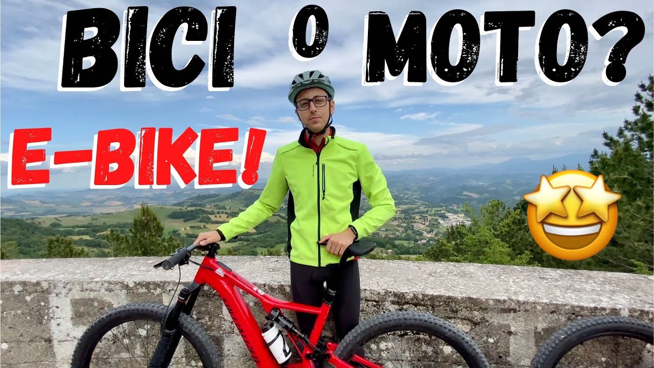 BICI O MOTO? E-BIKE!! LA PRIMA VOLTA SU UNA BICI A PEDALATA ASSITITA....
