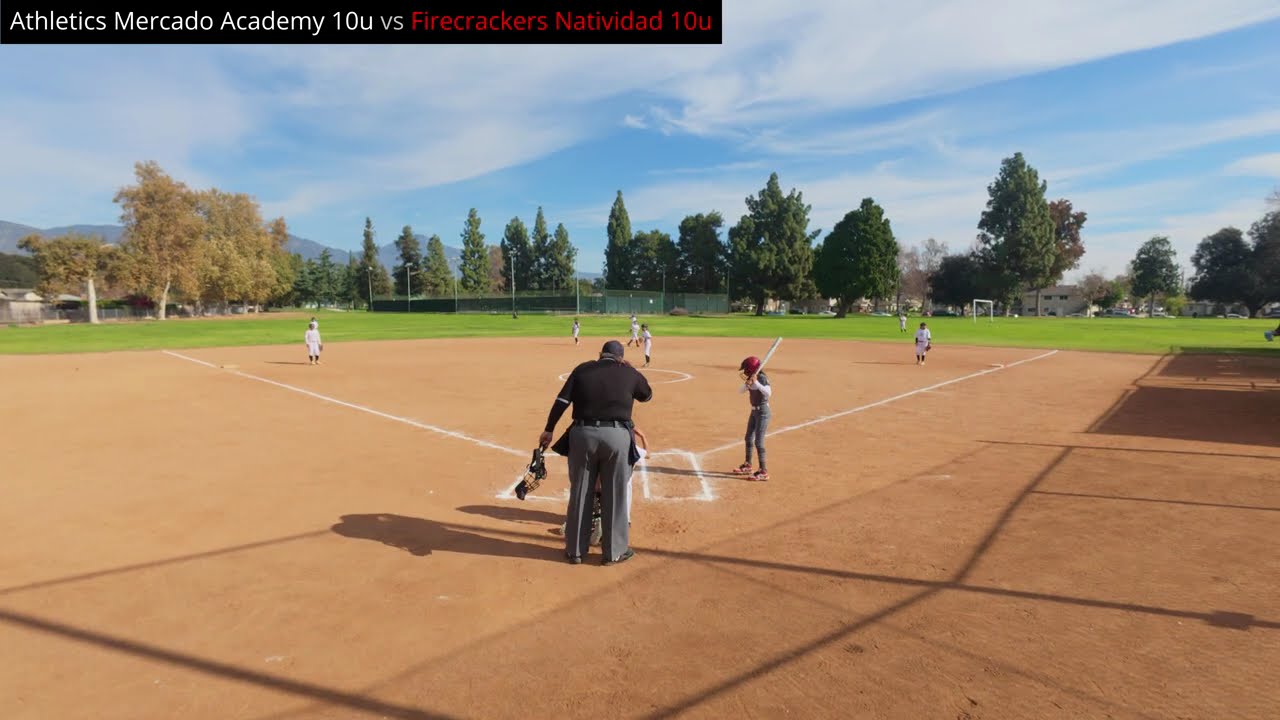 12-21-25 Athletics Mercado Academy 10u vs Firecrackers Natividad 10u