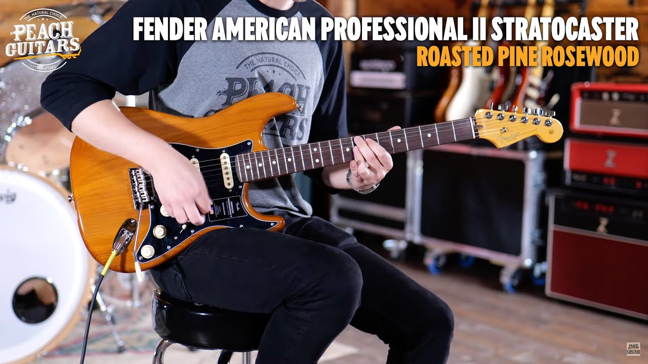 No Talking...Just Tones | Fender American Professional II Stratocaster | Rosewood - Roasted Pine