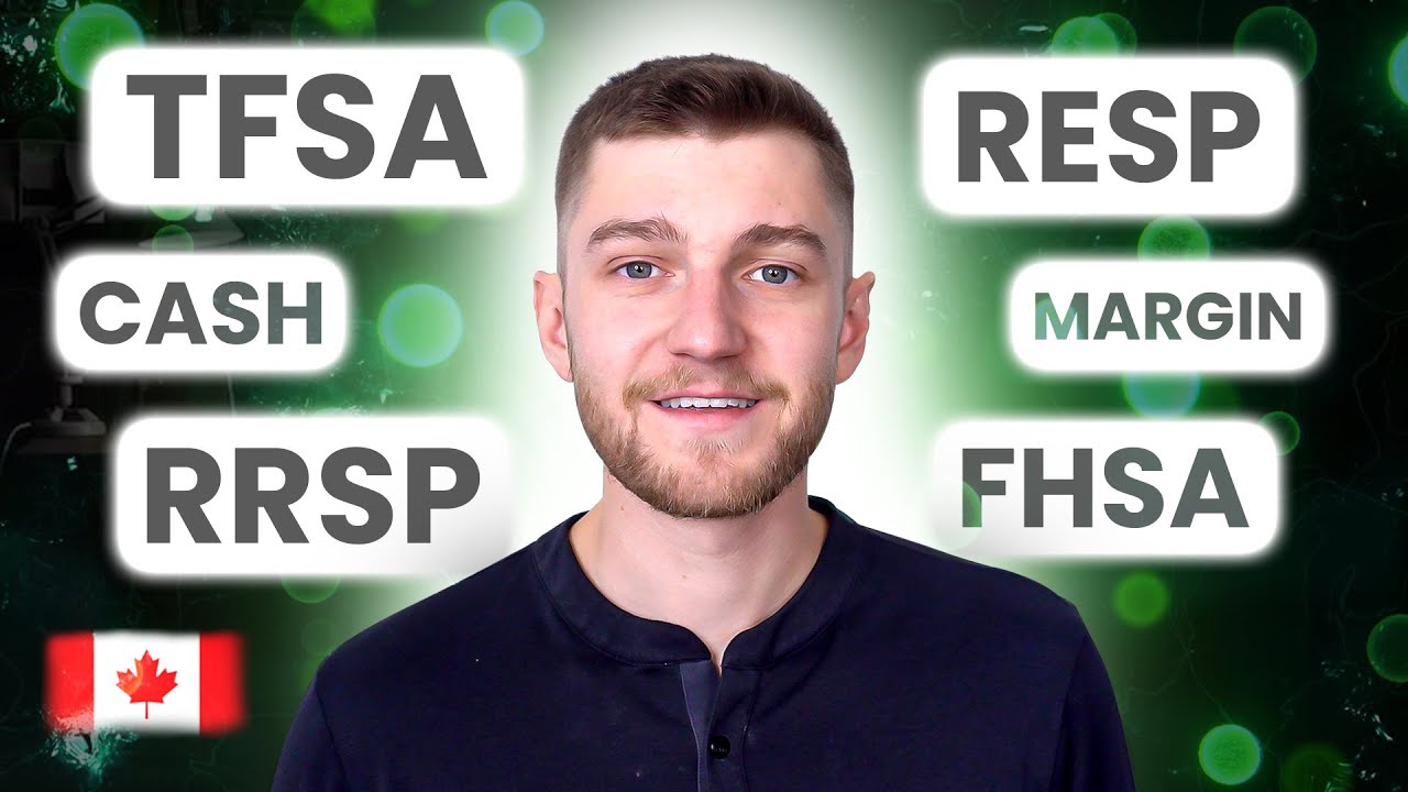 The BEST Canadian Investment Accounts | TFSA vs. RRSP vs. FHSA vs. Cash (NEW CHANGES)