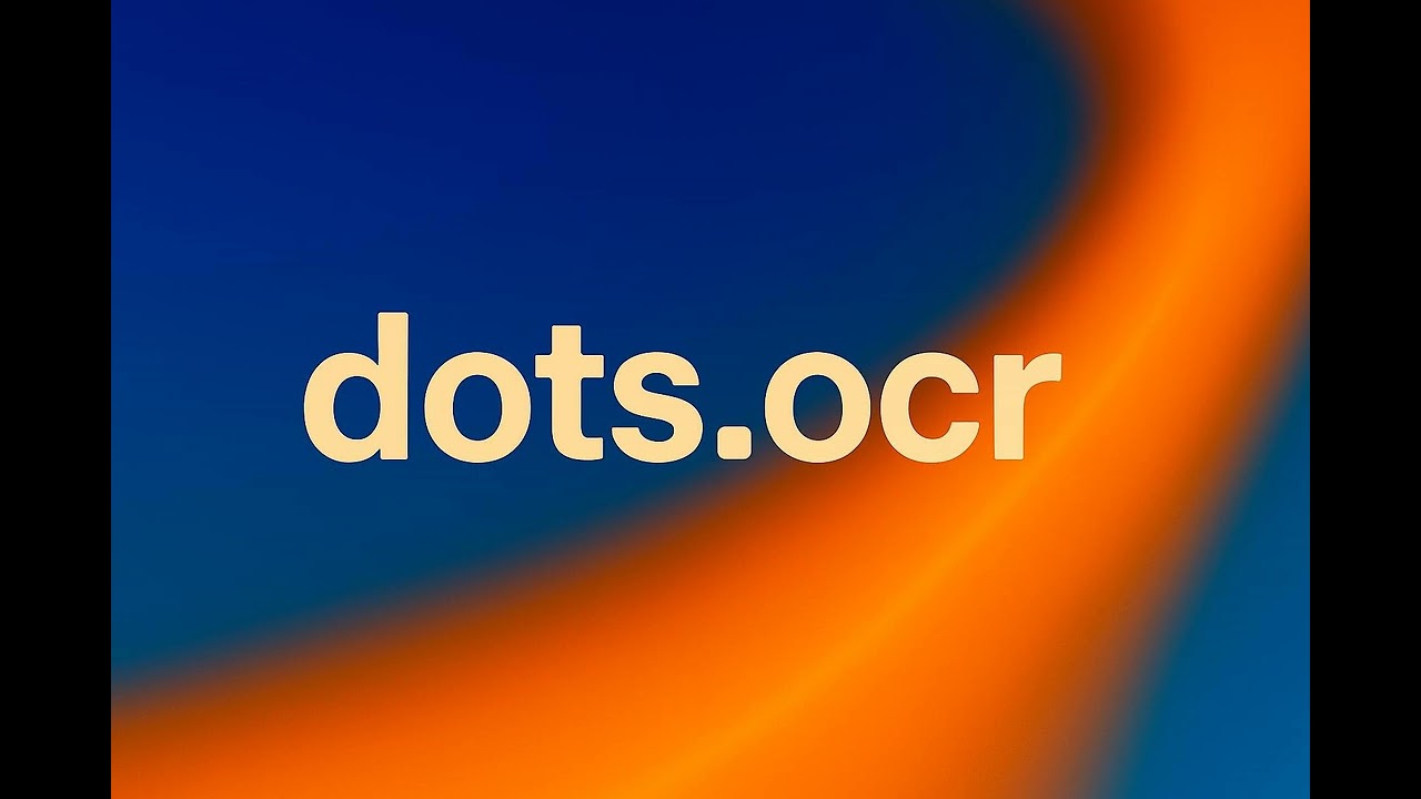 dots.ocr SOTA Document Parsing in a Compact VLM