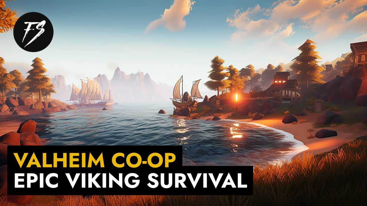 Day ONE Viking Open World Survival | Valheim Co-op Gameplay
