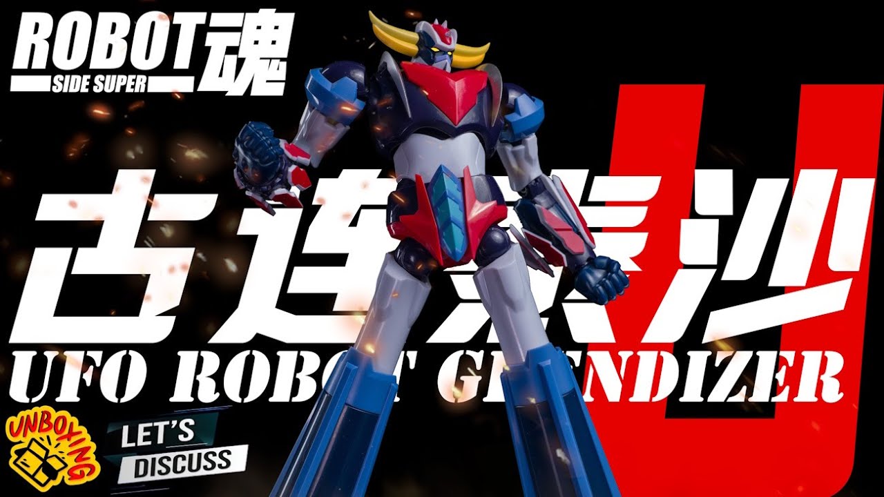 NEW Regrettable arrival - THE ROBOT SPIRITS  [SIDE SUPER] 飞天克雷神 GRENDIZER From GRENDIZER