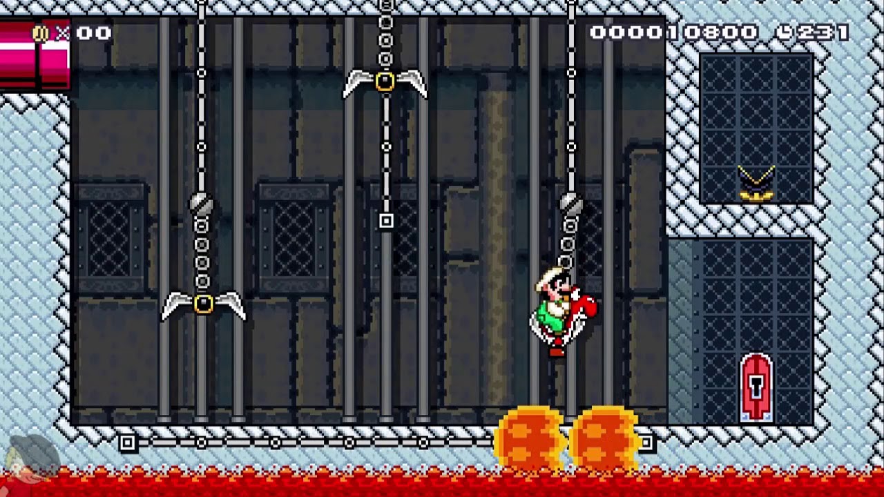 Mario Maker 2 - Fight Fire With Fire... Times 2!