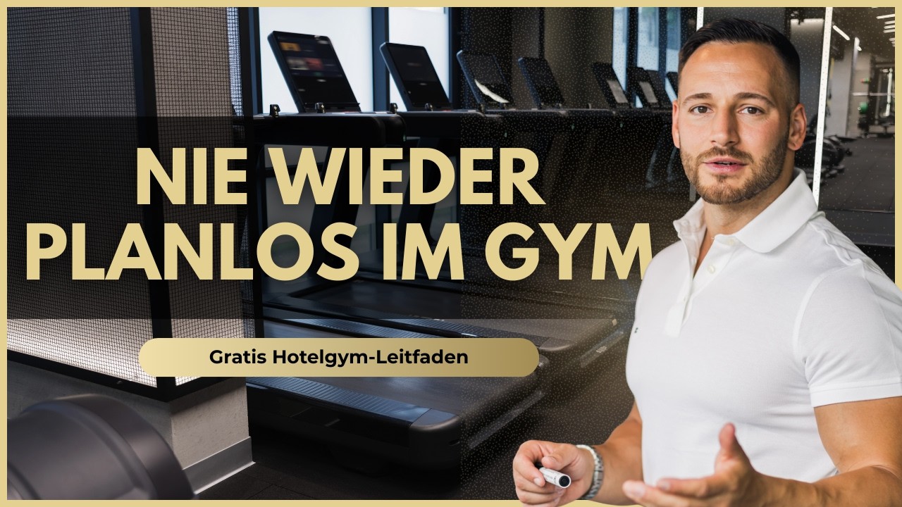 Hotel Trainingsplan für Männer – Ganzkörpertraining im Hotelgym