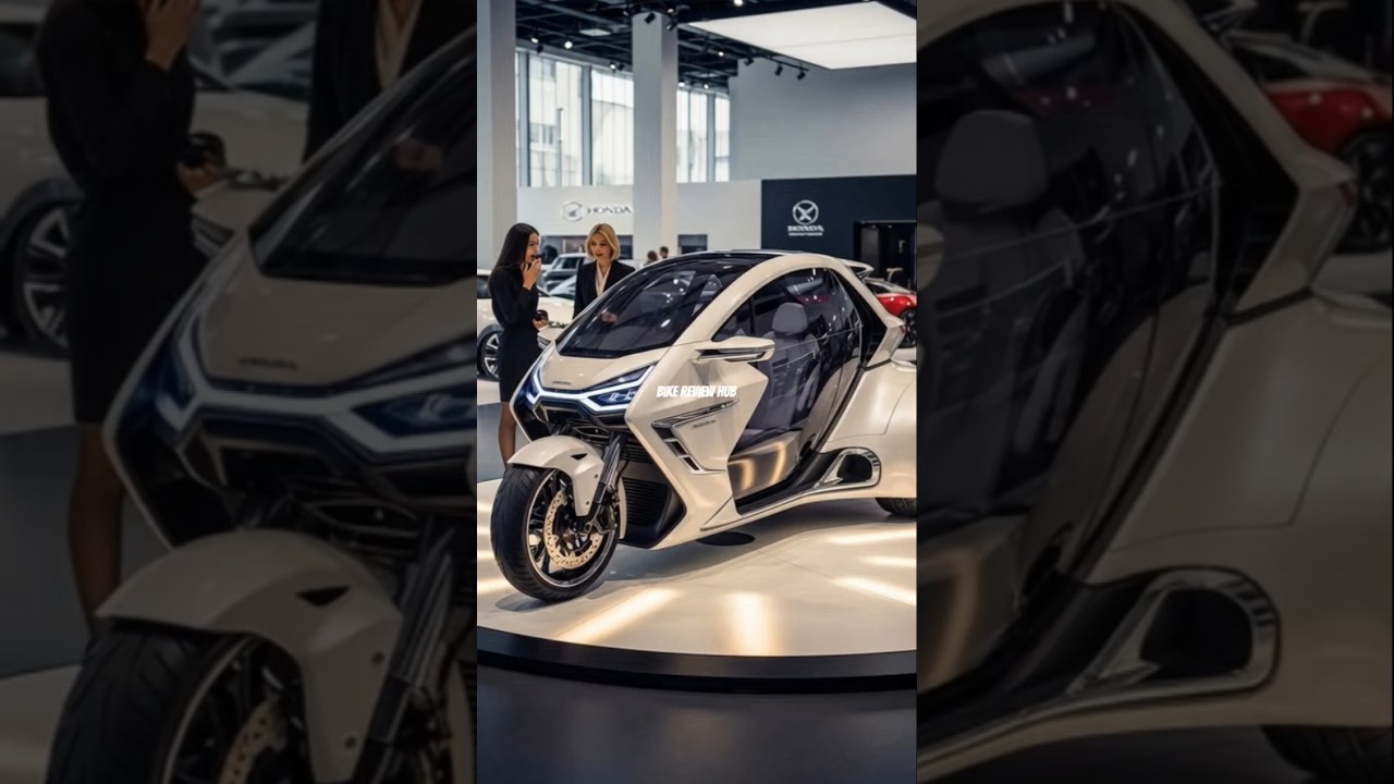 2026 Honda Cabin Trike is INSANE! 🤯 Ultimate 3-Wheel Future Bike Revealed