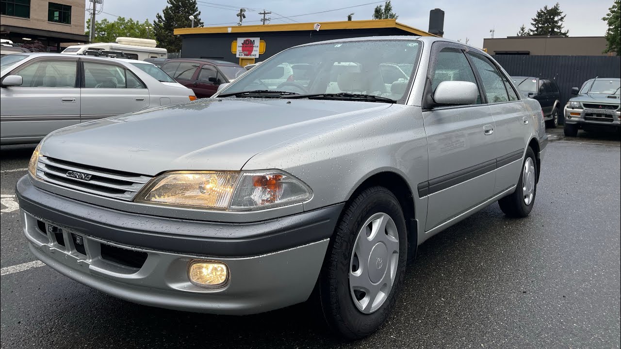 1997 TOYOTA CARINA 1.8L only 25,300mi Auction grade 4+