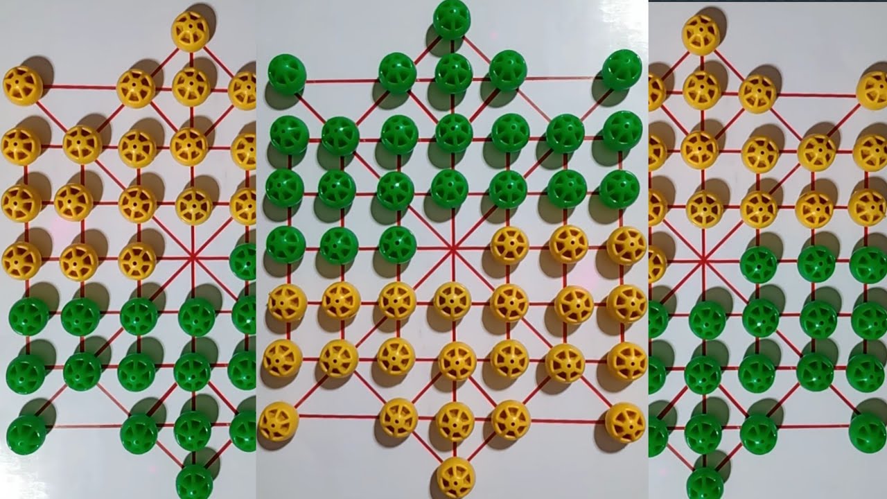 ✨Traditional village game | 🤯Mind✨ blowing strategy Battle game | 2 player bead 🧿game