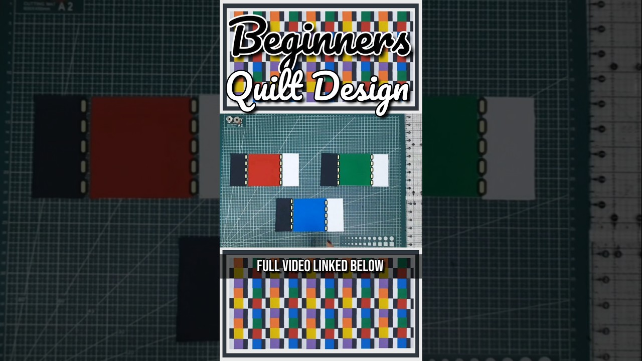 How To Make Beginners Quilt| #shorts #shortsfeed #quilting #sewing #patchwork #sew #diy #diycrafts