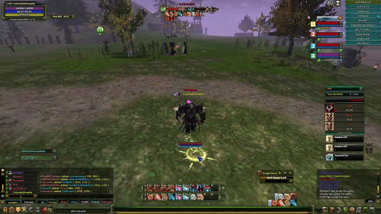 Knight Online Private Server - KO4Fun - Portu PK