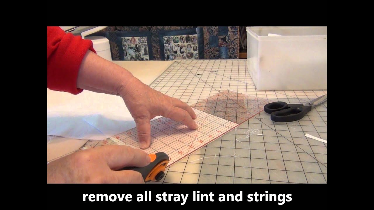 How To-Make A Photo Quilt-Prepare Fabric For Printing On Your Inkjet Printer