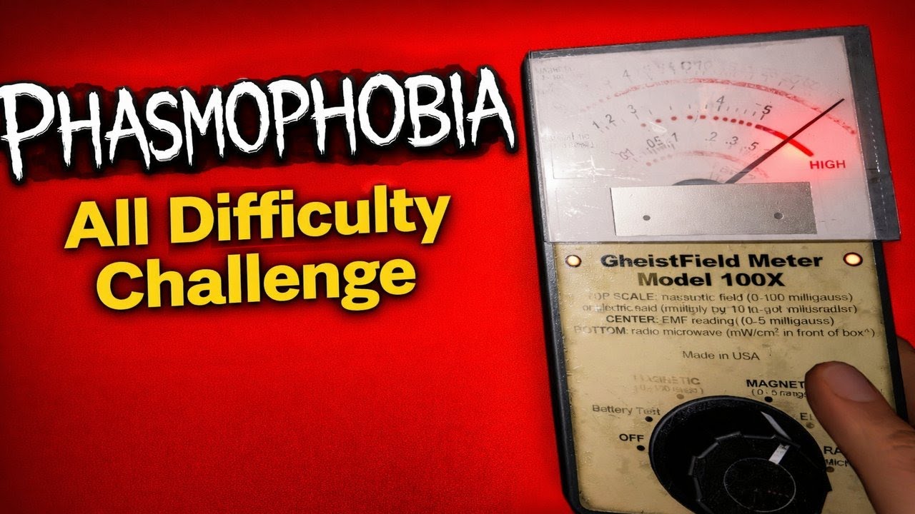 All Difficulty Challenge Tier 1 Only! - Phasmophobia