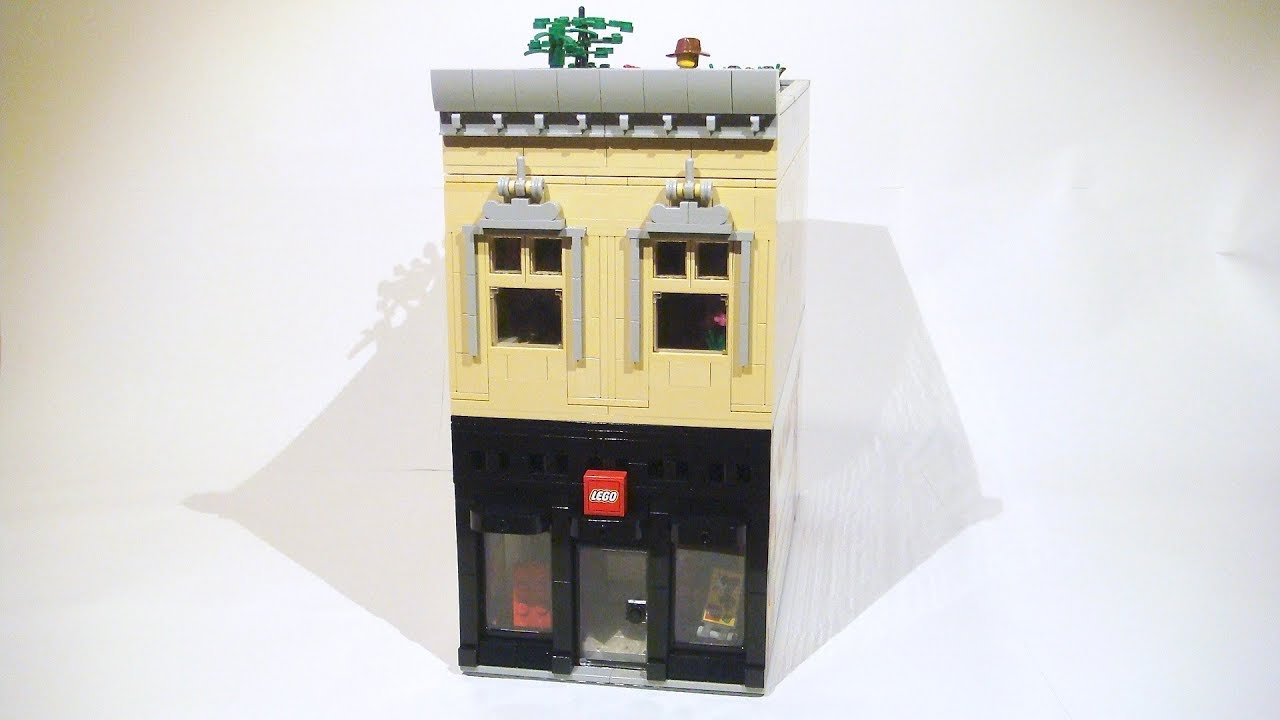 LEGO Custom MOC - Modular Lego Store & Apartment