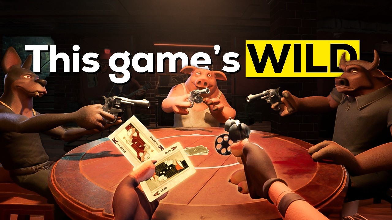 This Russian Roulette Game With Friends Is HILARIOUS | Liar's Bar