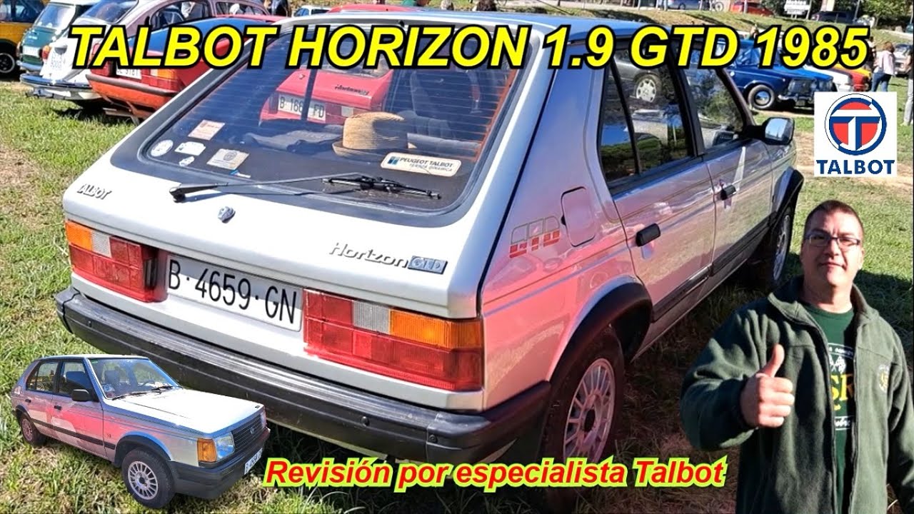Talbot Horizon GTD 1.9 1985. Salió tarado de la fábrica de Villaverde. ⛽ #talbothorizon ✅ #talbot
