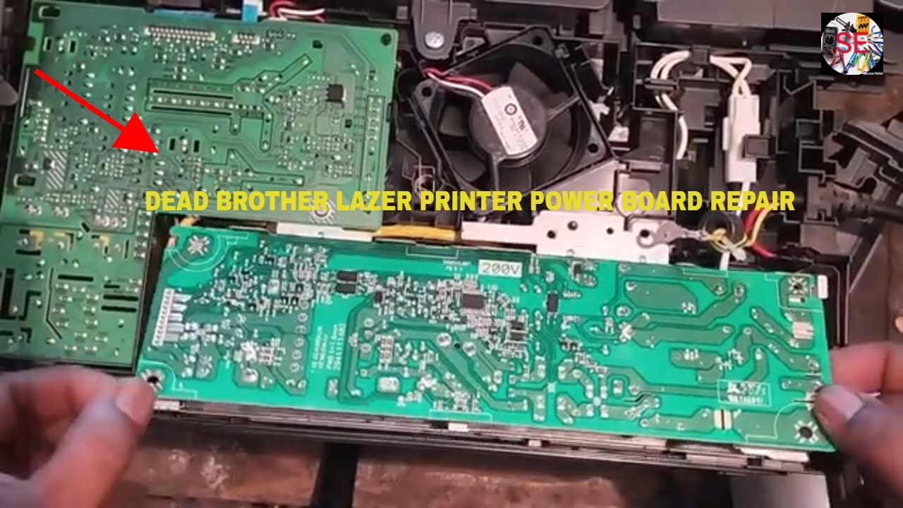 DEAD BROTHER LAZER PRINTER POWER BOARD REPAIR