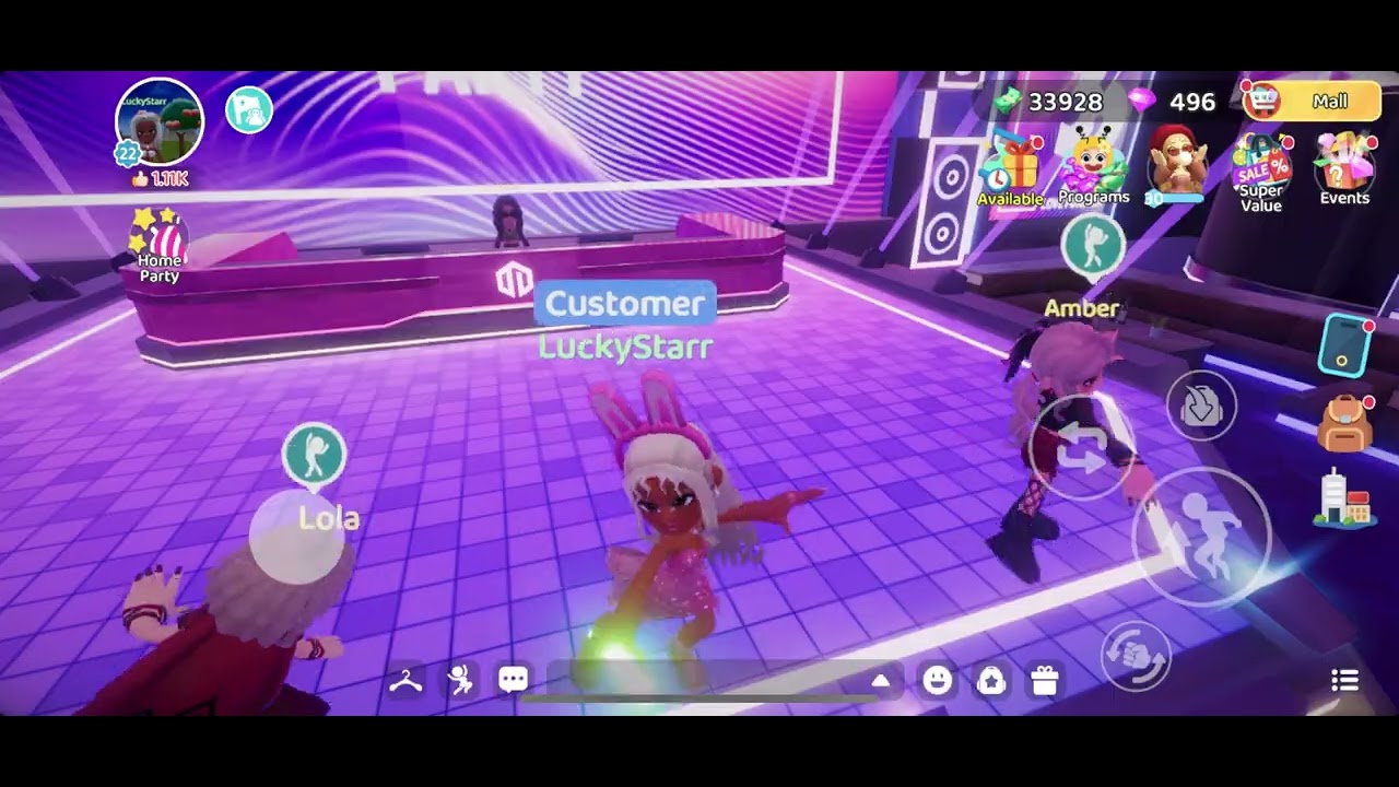 Luckystarr Dances @ Nightclub pt.1