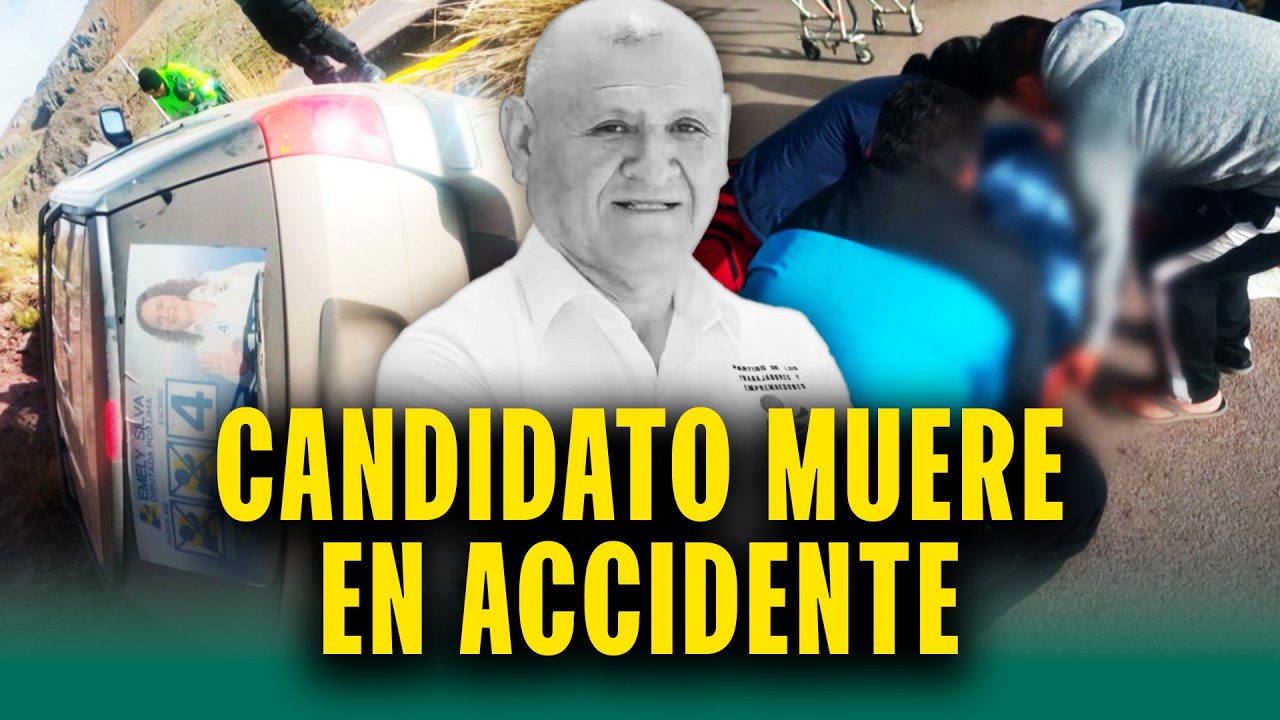 Candidato a la presidencia Napoleón Becerra falleció en accidente de tránsito