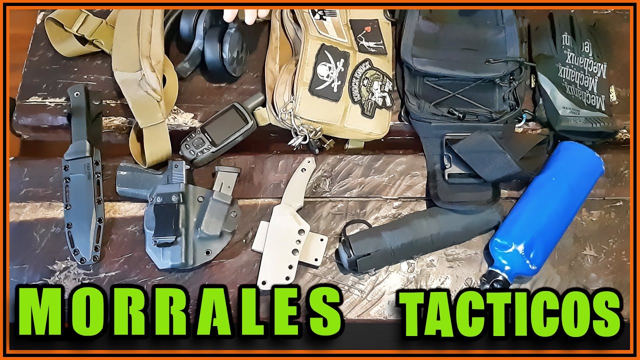 Morrales tacticos y bandoleras tacticas✌️🤙