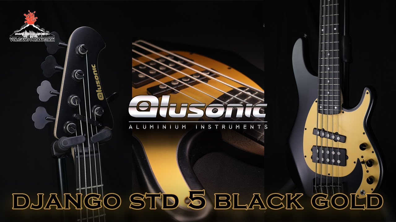 Alusonic Django Standard 5 Black Gold - Quick Test
