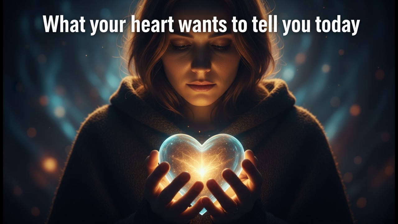 What your heart wants to tell you today about your future