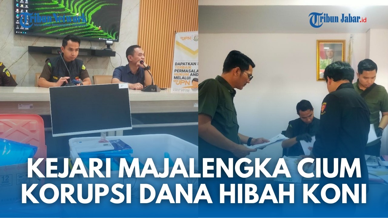 BREAKING NEWS!! Kejari Majalengka Geledah Kantor KONI, Terkait Korupsi Dana Hibah 2024-2025
