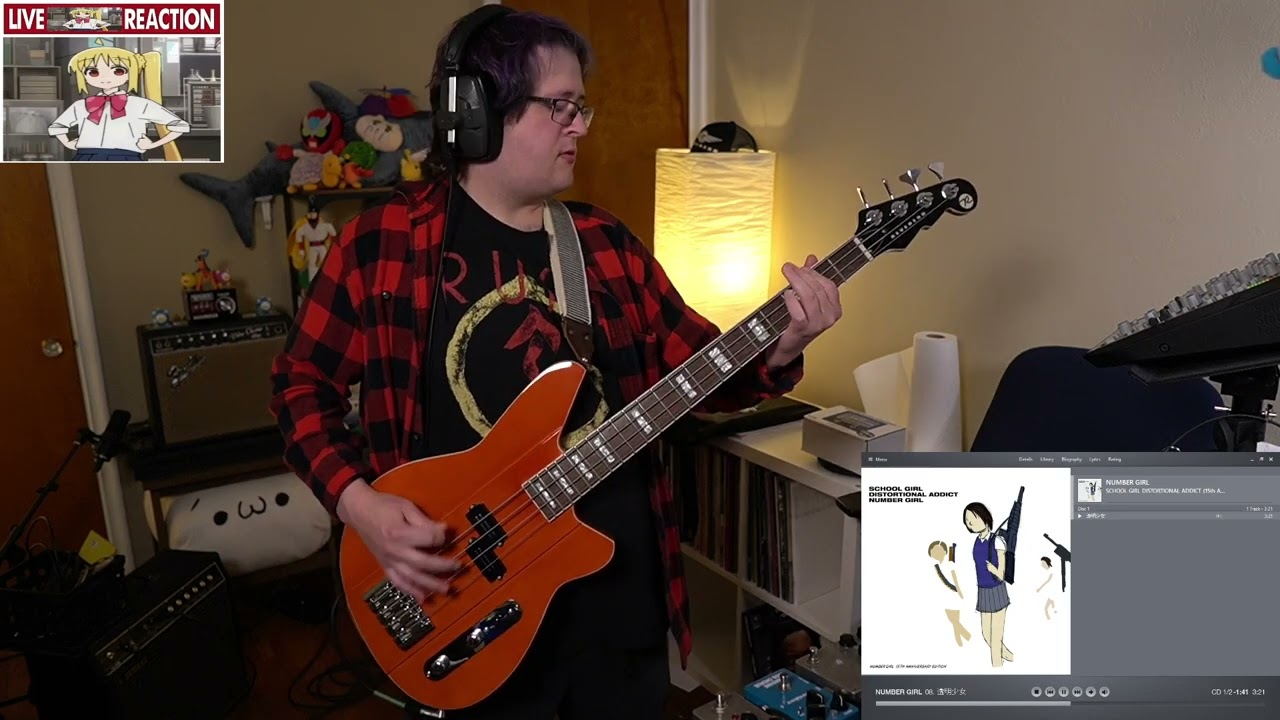 NUMBER GIRL 透明少女 [BASS COVER] Toumei Shoujo