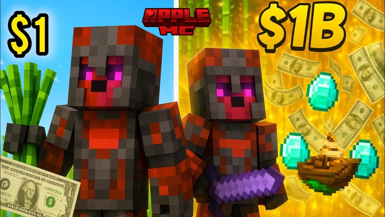 I Built the BEST Money Farm Applemc- Insane Profits!💸🤑