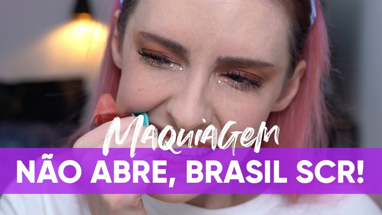 MAKE COREANA QUE NÃO ABRE, ECONÔMICA ADOREI - Karen Bachini